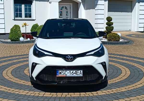 Toyota C-HR cena 105900 przebieg: 43900, rok produkcji 2021 z Łęczyca małe 379